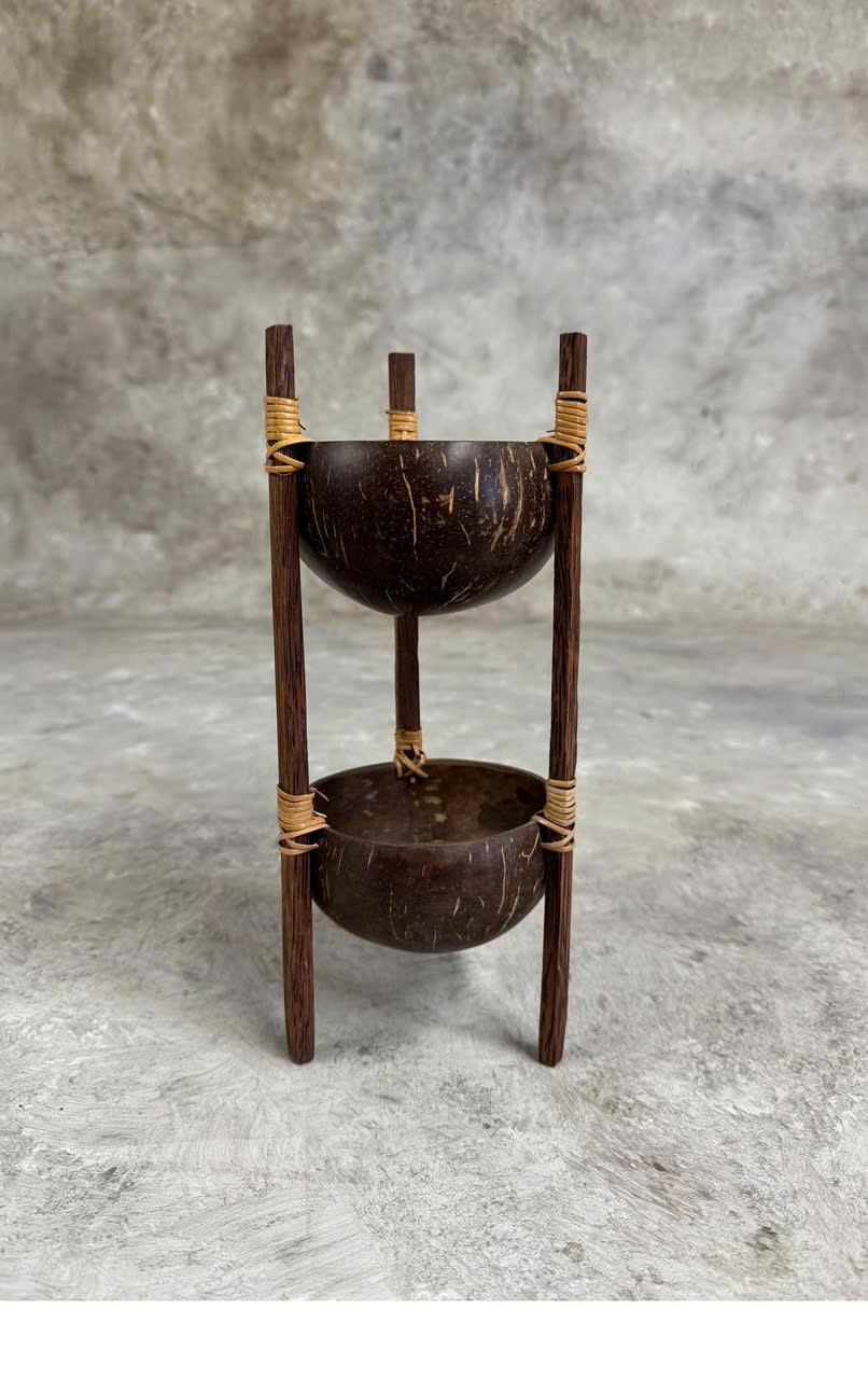 Kệ gáo dừa 2 tầng đa năng